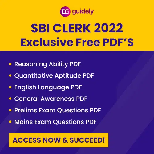 SBI Clerk Questions Free PDF
