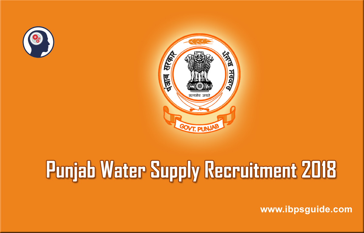 Punjab Water Supply Recruitment 2018 210 Junior Engineer Vacancies