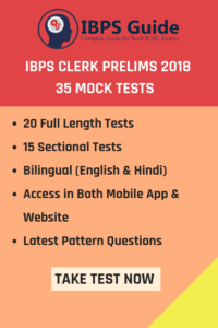 ibps clerk prelims mock test