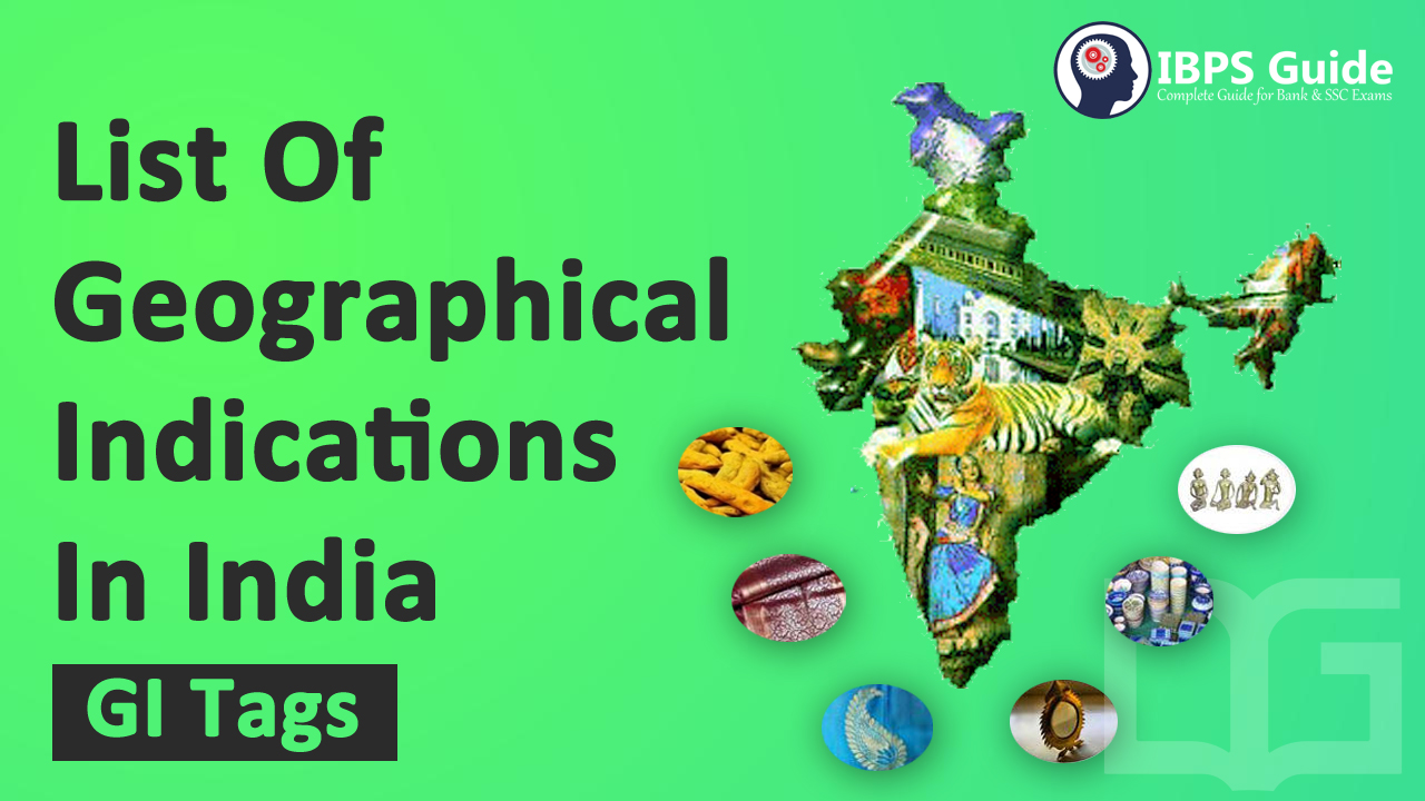 List of GI Tags in India 2022 PDF Check State Wise Details