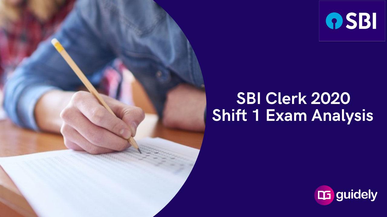 SBI Clerk Shift 1 Analysis