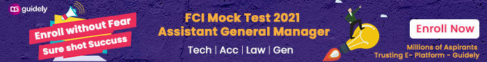 FCI Mock Test 2021