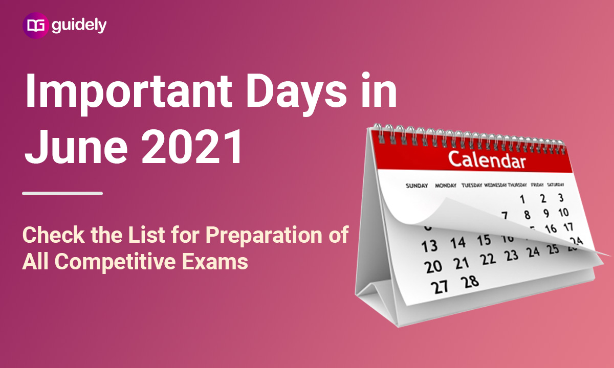 Important Days In June 2021 Theme Check List All Competitive Exams