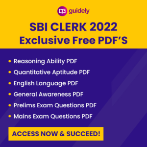 SBI Clerk 2022 Free PDF