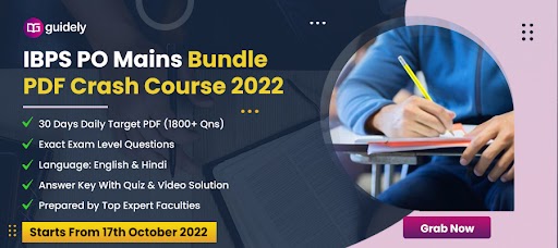 IBPS PO Mains Bundle PDF Course 2022