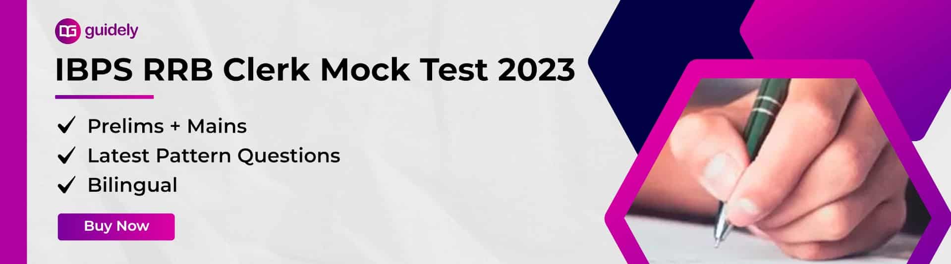 IBPS RRB Clerk Mock Test 2023