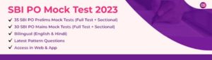 SBI PO Mock Test 2023